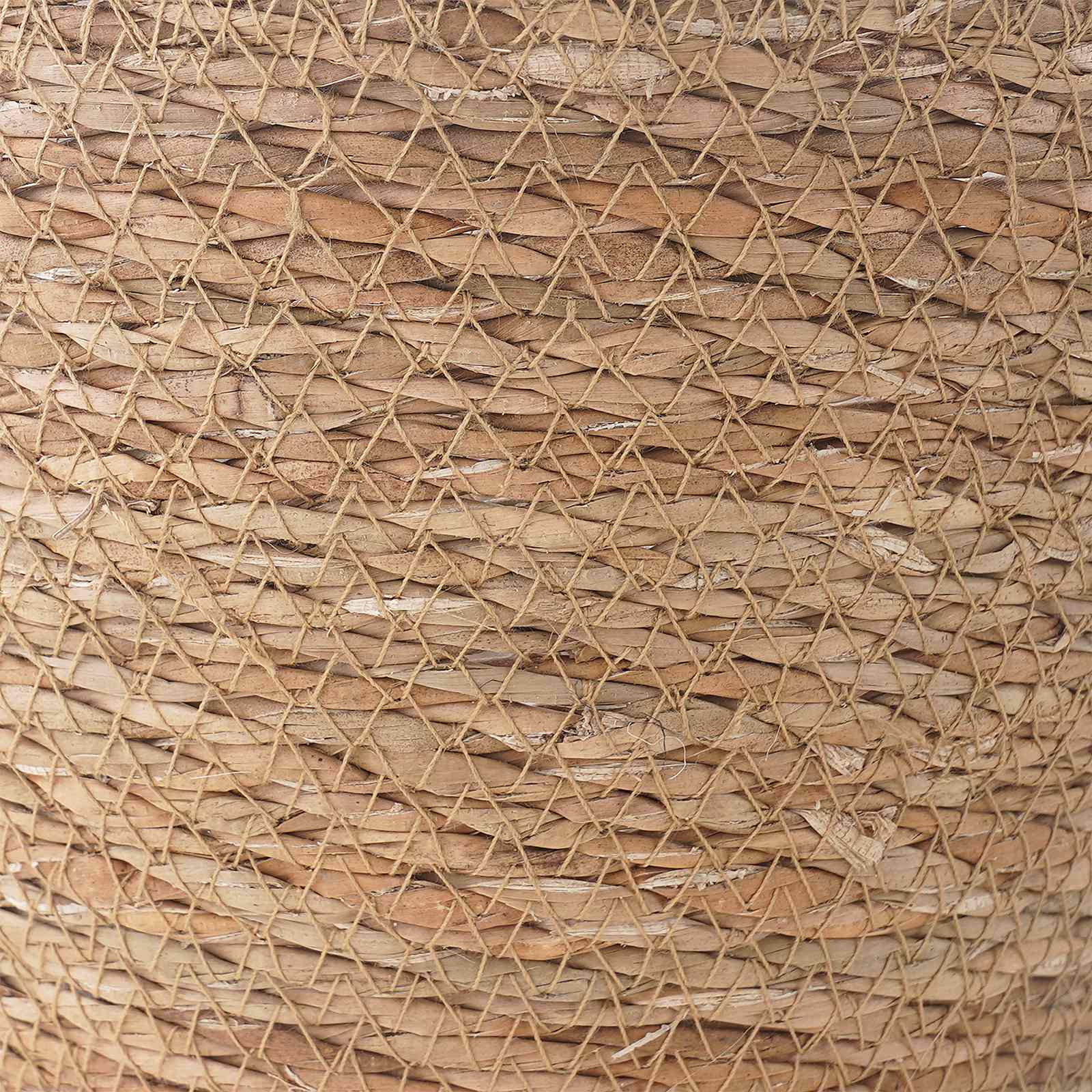 Zeegras Plantenmanden 3 pcs Naturel Ø26 x 19 cm 100% Zeegras image 6
