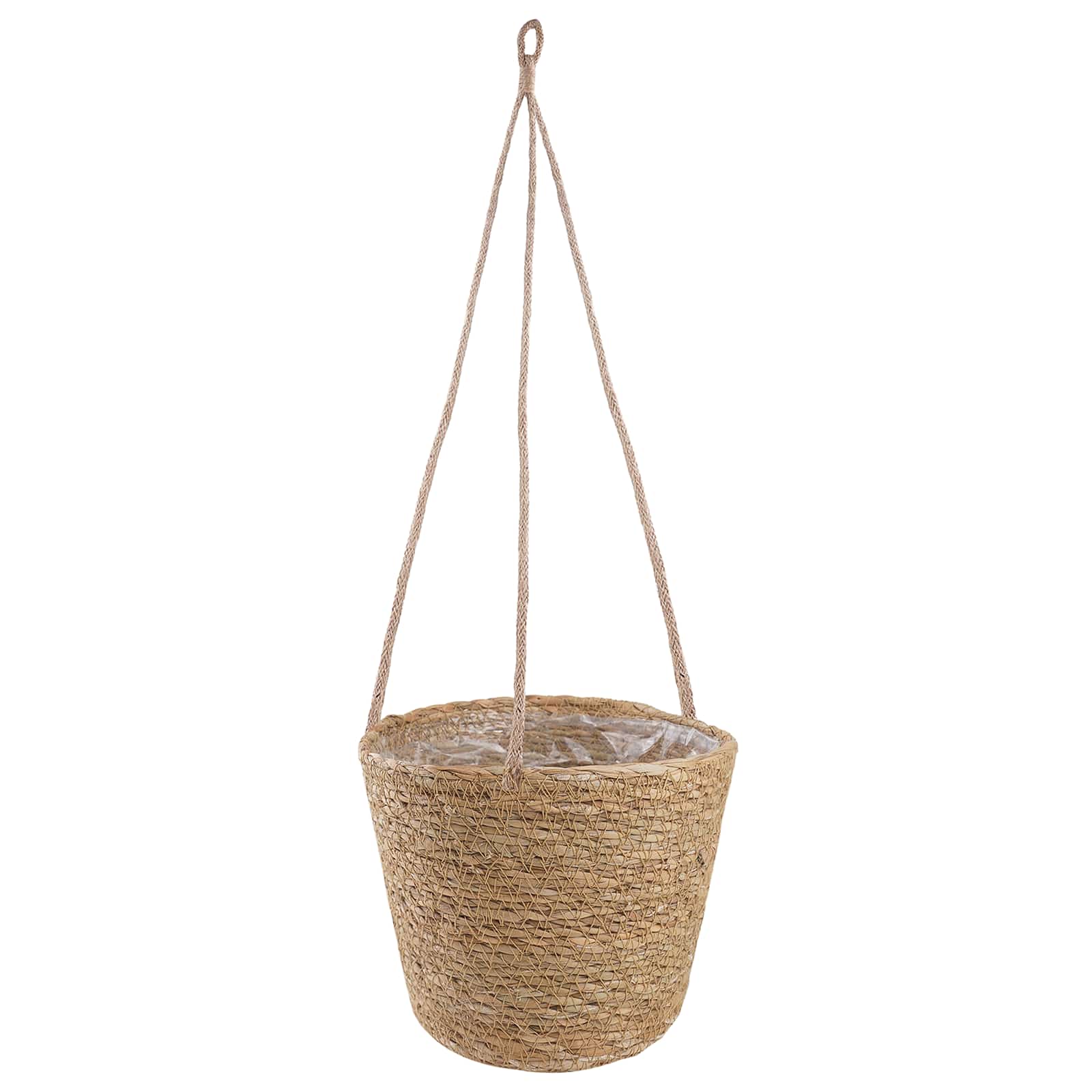 Zeegras Plantenmanden 3 pcs Naturel Ø26 x 19 cm 100% Zeegras image 4