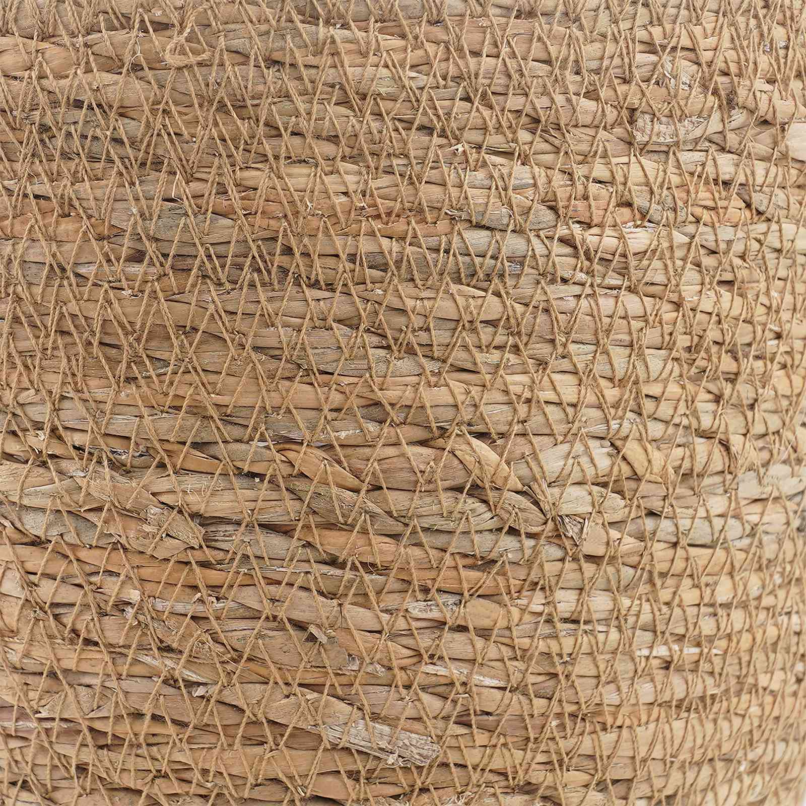 Zeegras Plantenmanden 3 pcs Naturel Ø26 x 19 cm 100% Zeegras image 6