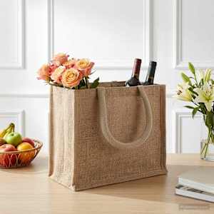 Jutene torbe 10 Naravna 26 x 22 x 14 cm 100% Tossa juta