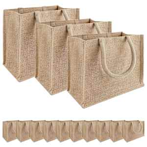 Jutene torbe 50 Naravna 26 x 22 x 14 cm 100% Tossa juta