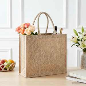 Jutene torbe 50 Naravna 42 x 33 x 19 cm 100% Tossa juta