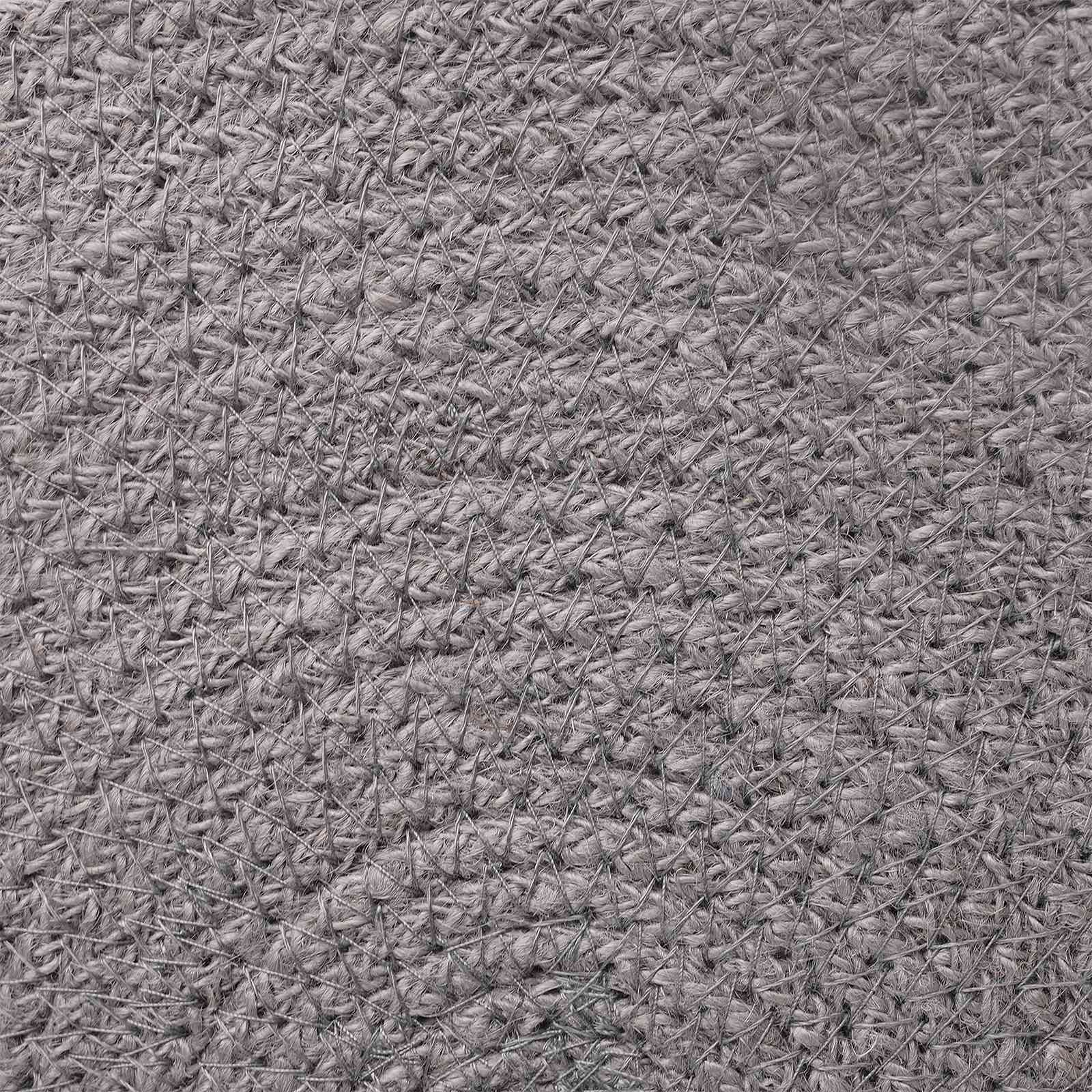 Jute placematten 6 pcs Grijs Ø 30 cm 100% Tossa Jute image 4
