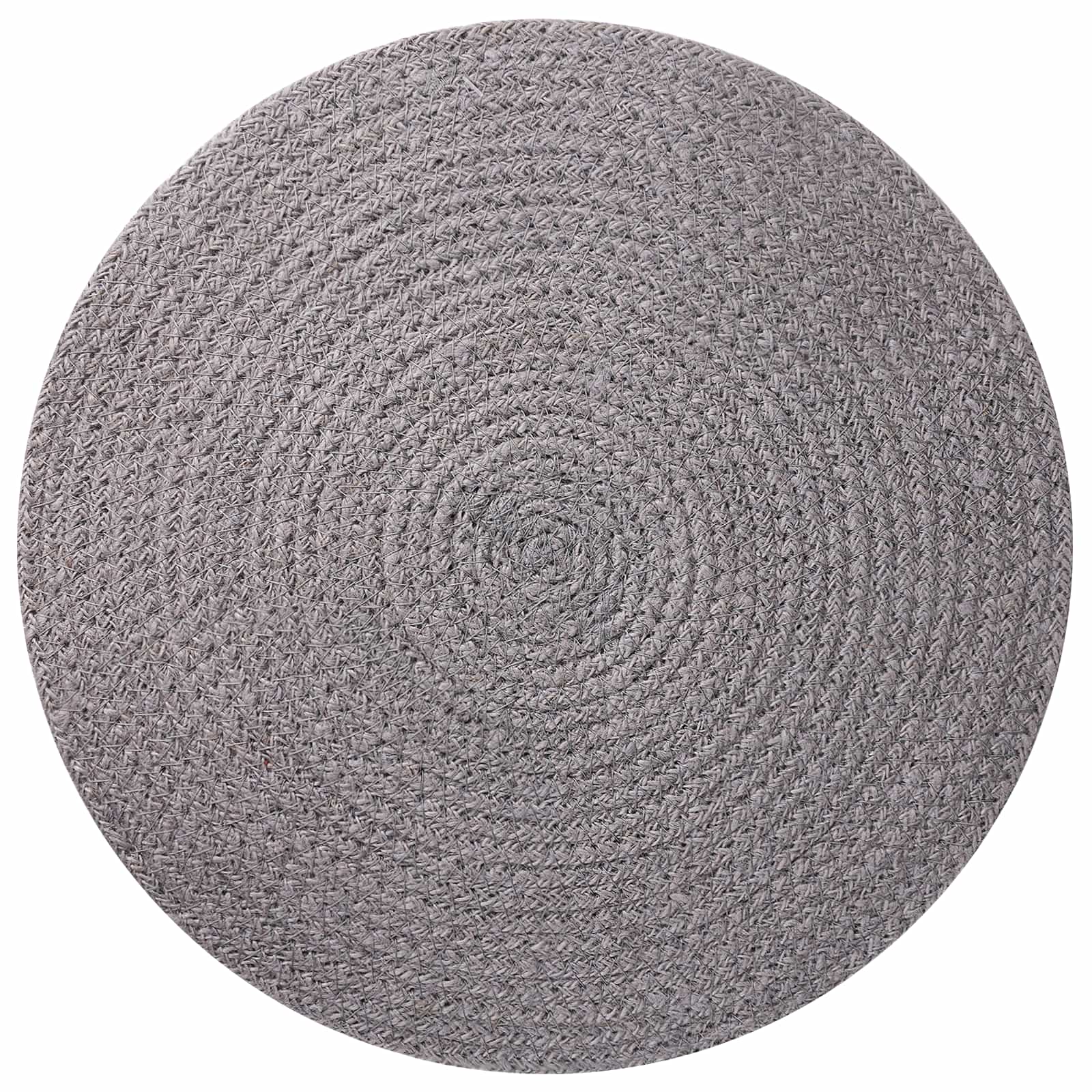 Jute placematten 12 pcs Grijs Ø 30 cm 100% Tossa Jute image 2
