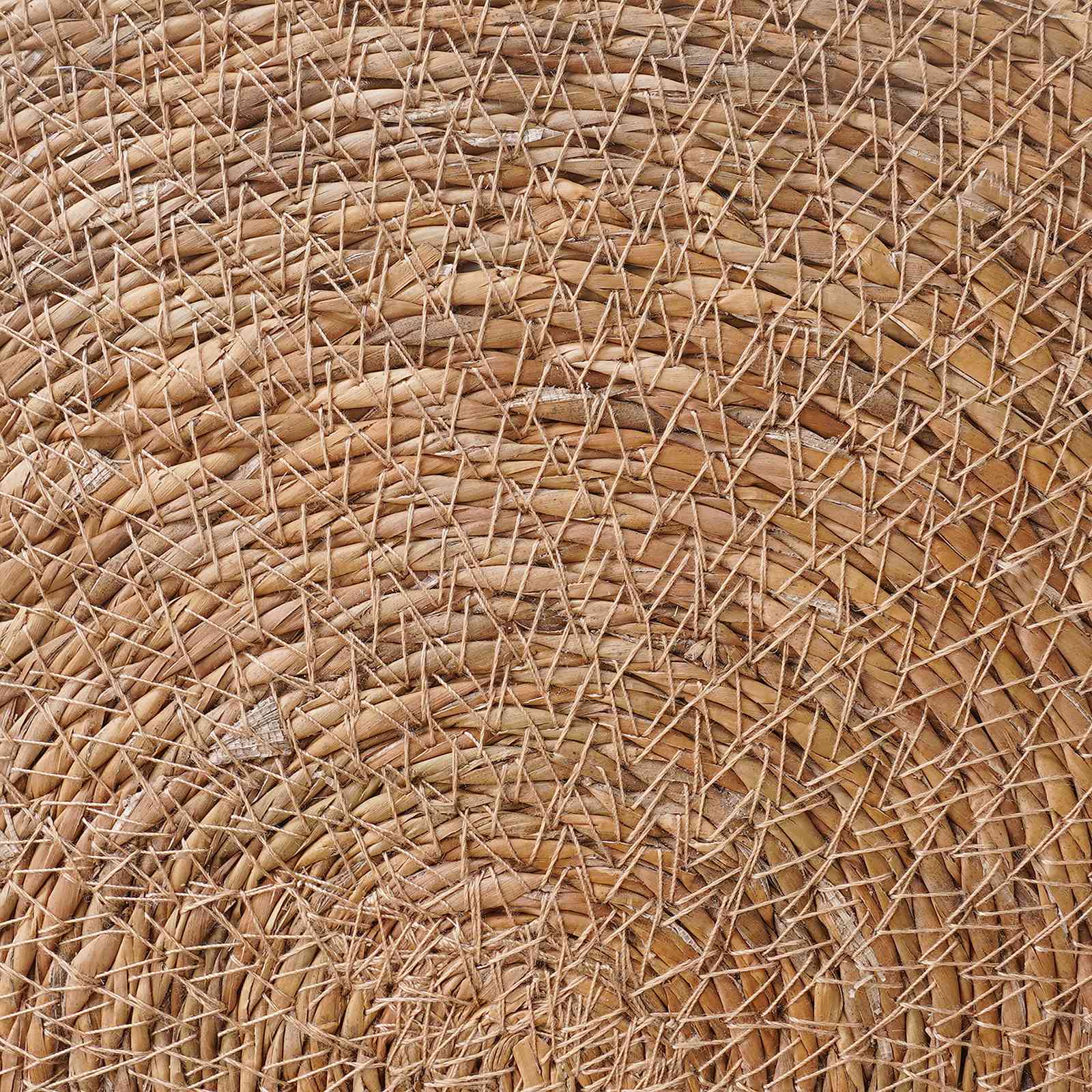 Zeegroene placemats 6 pcs Naturel Ø 30 cm 100% Zeegras image 4