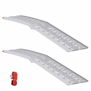 vidaXL Kokkupandav mootorratta ramp 340 kg iga ramps 2 pcs H&otilde;bedane