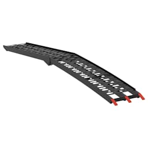 Skládací motocyklistická rampy 340 kg na rampu 2 pcs Černý - obrázek 7