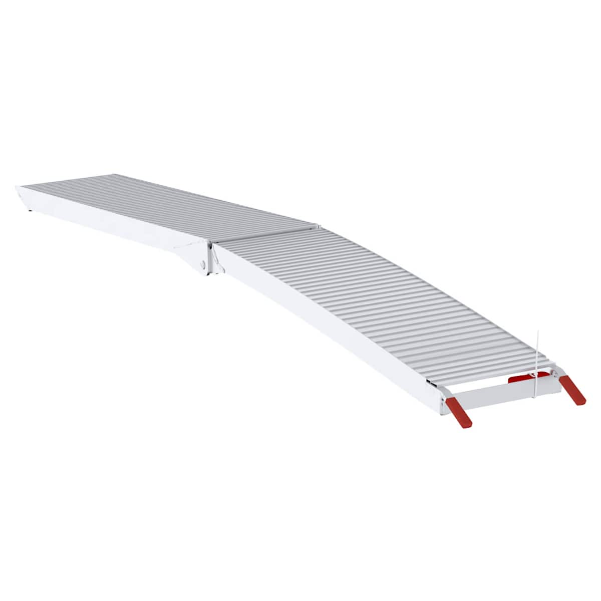 Motorcykelrampe 680 kg 2 stk. Sølv 680 kg Aluminium - Billede 7