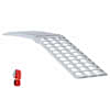 vidaXL Mootorratta Ramp 680 kg H&otilde;bedane 680 kg Alumiinium