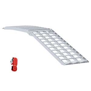 vidaXL Mootorratta Ramp 680 kg H&otilde;bedane 680 kg Alumiinium