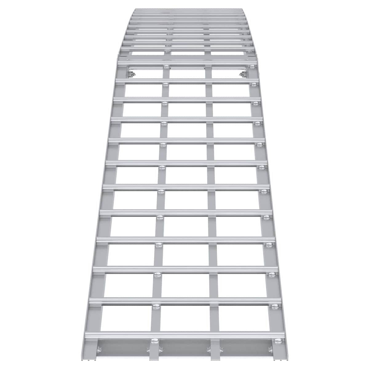 Motorcykelrampe 680 kg Sølv 680 kg Aluminium - Billede 5