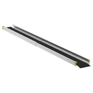 Rampu pro invalidní vozík 270 kg 2 pcs Černá Hliník - obrázek 6