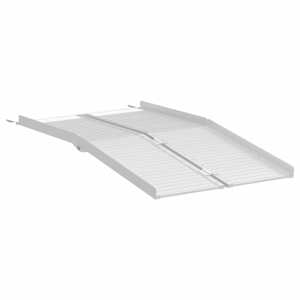 Rampy pro invalidní vozíky 270 kg Stříbrná 92 x 73 x 5 cm - obrázek 2