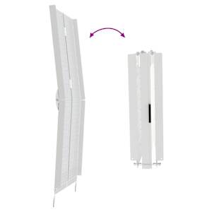 Rampy pro invalidní vozíky 270 kg Stříbrná 92 x 73 x 5 cm - obrázek 9