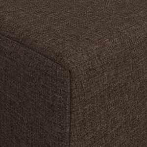 Skládací pohovka postel Taupe 200 x 70 x 15 cm Textil - obrázek 7