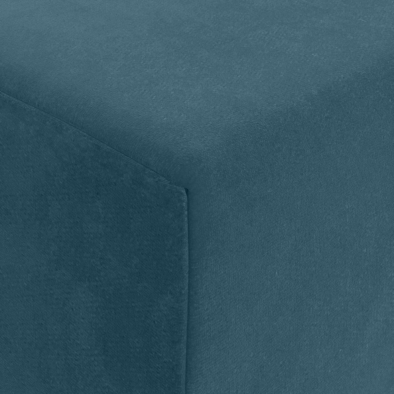 Skládací pohovka postel Modrá 200 x 70 x 15 cm Samet - obrázek 7