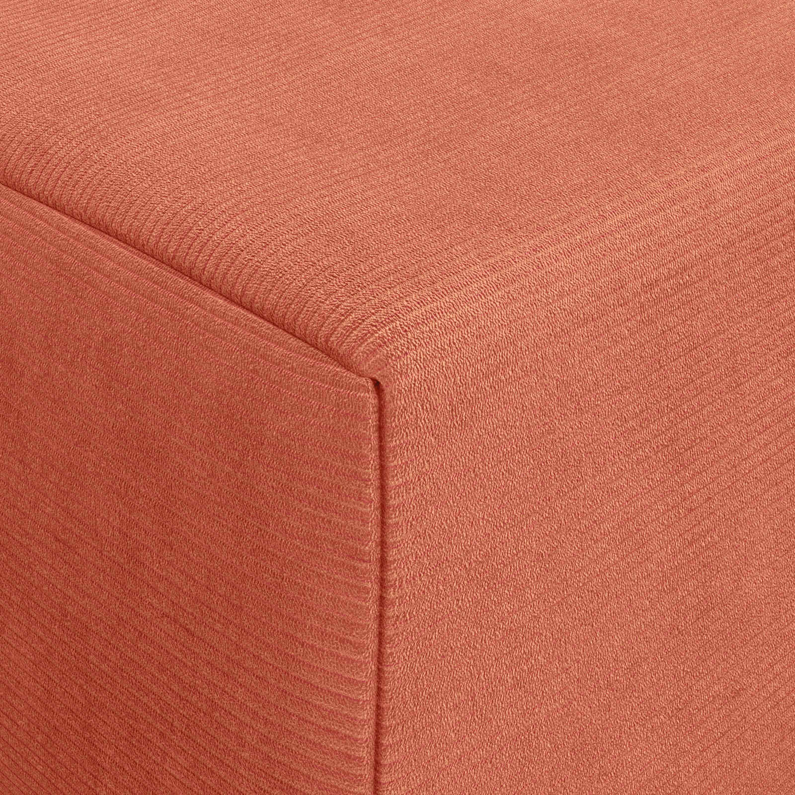 Skládací pohovka postel Červená oranžová 200 x 70 x 15 cm - obrázek 7