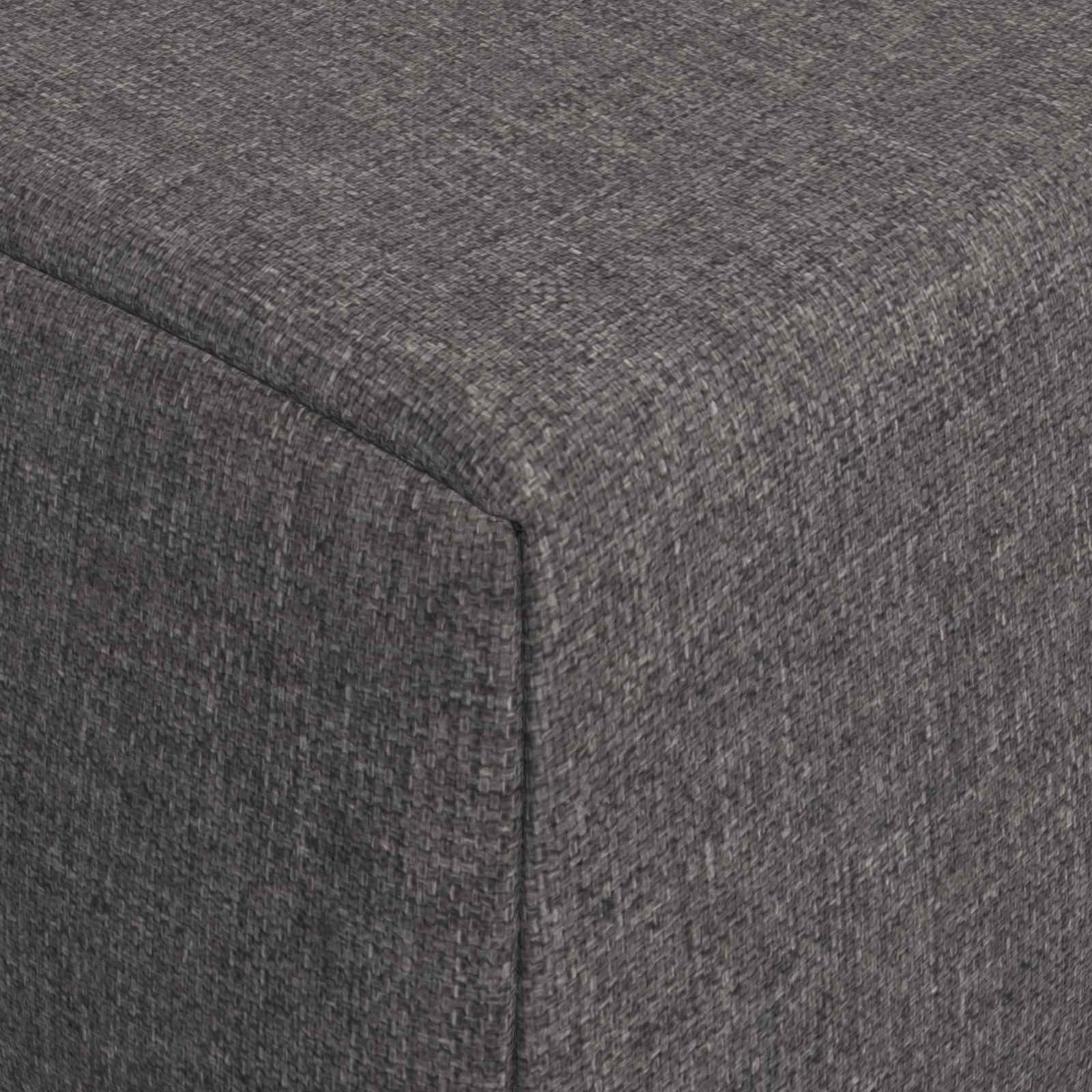 Skládací pohovka postel Světle šedá 200 x 70 x 10 cm Textil - obrázek 7