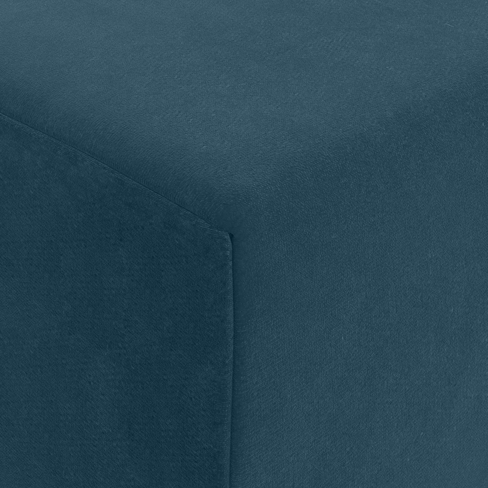 Skládací pohovka postel Modrá 200 x 70 x 10 cm Samet - obrázek 7