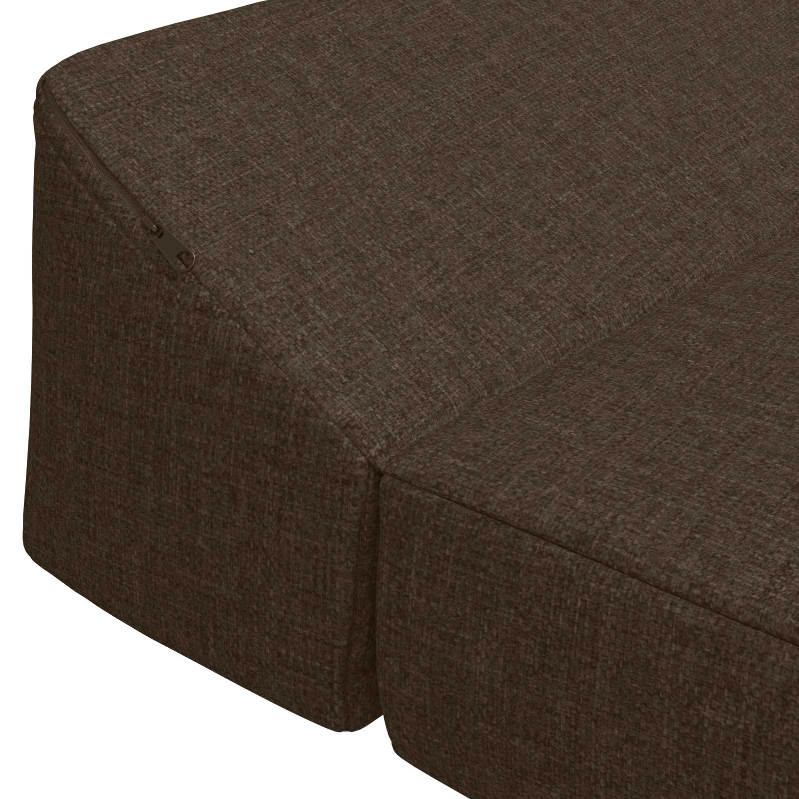 Skládací pohovka postel Taupe 120 x 60 x 49 cm Textil - obrázek 6