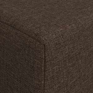 Skládací pohovka postel Taupe 120 x 60 x 49 cm Textil - obrázek 6