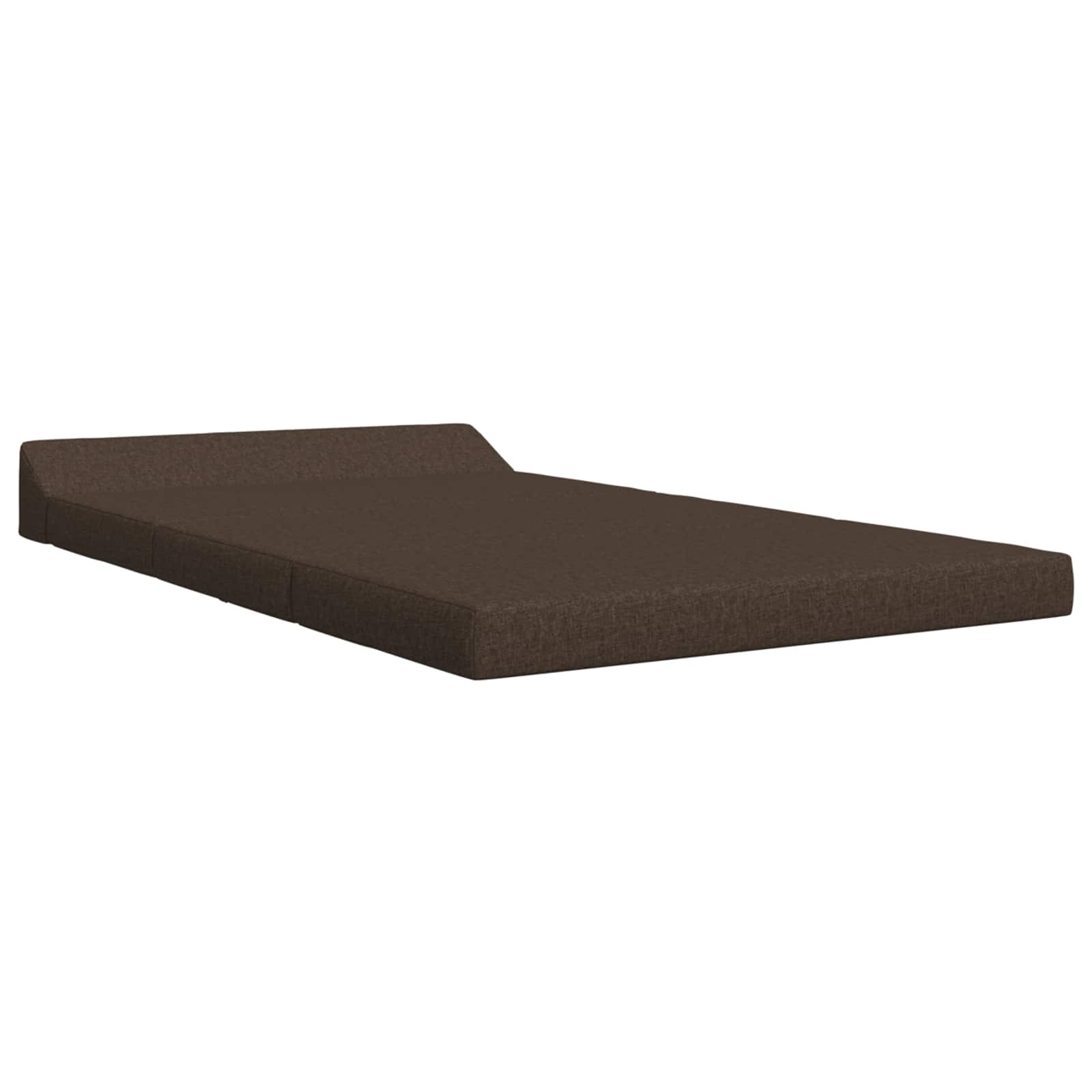 Skládací pohovka postel Taupe 120 x 60 x 49 cm Textil - obrázek 3