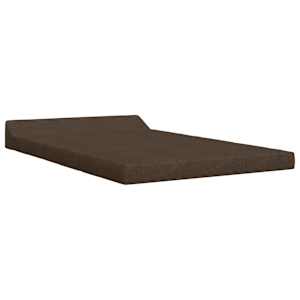 Skládací pohovka postel Taupe 120 x 60 x 49 cm Textil - obrázek 2