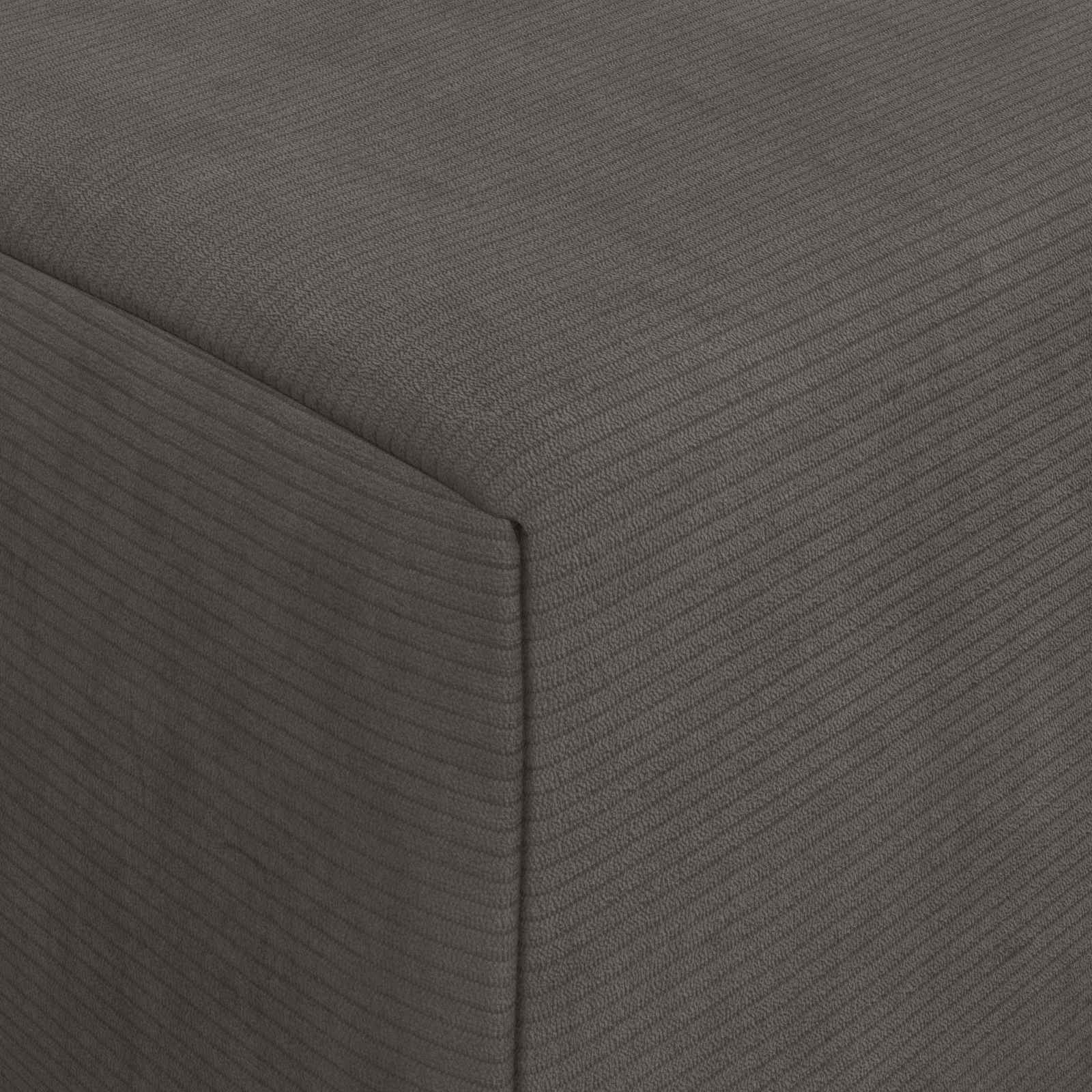Skládací pohovka postel Tmavě šedá 120 x 60 x 49 cm Textil - obrázek 7
