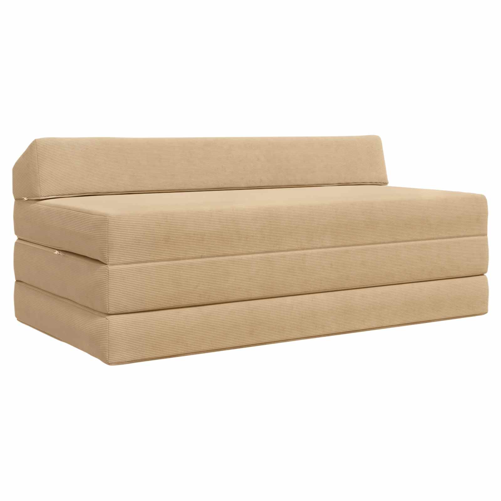 vidaXL Klappsofa Bett Grün Grau 120 x 60 x 49 cm Stoff