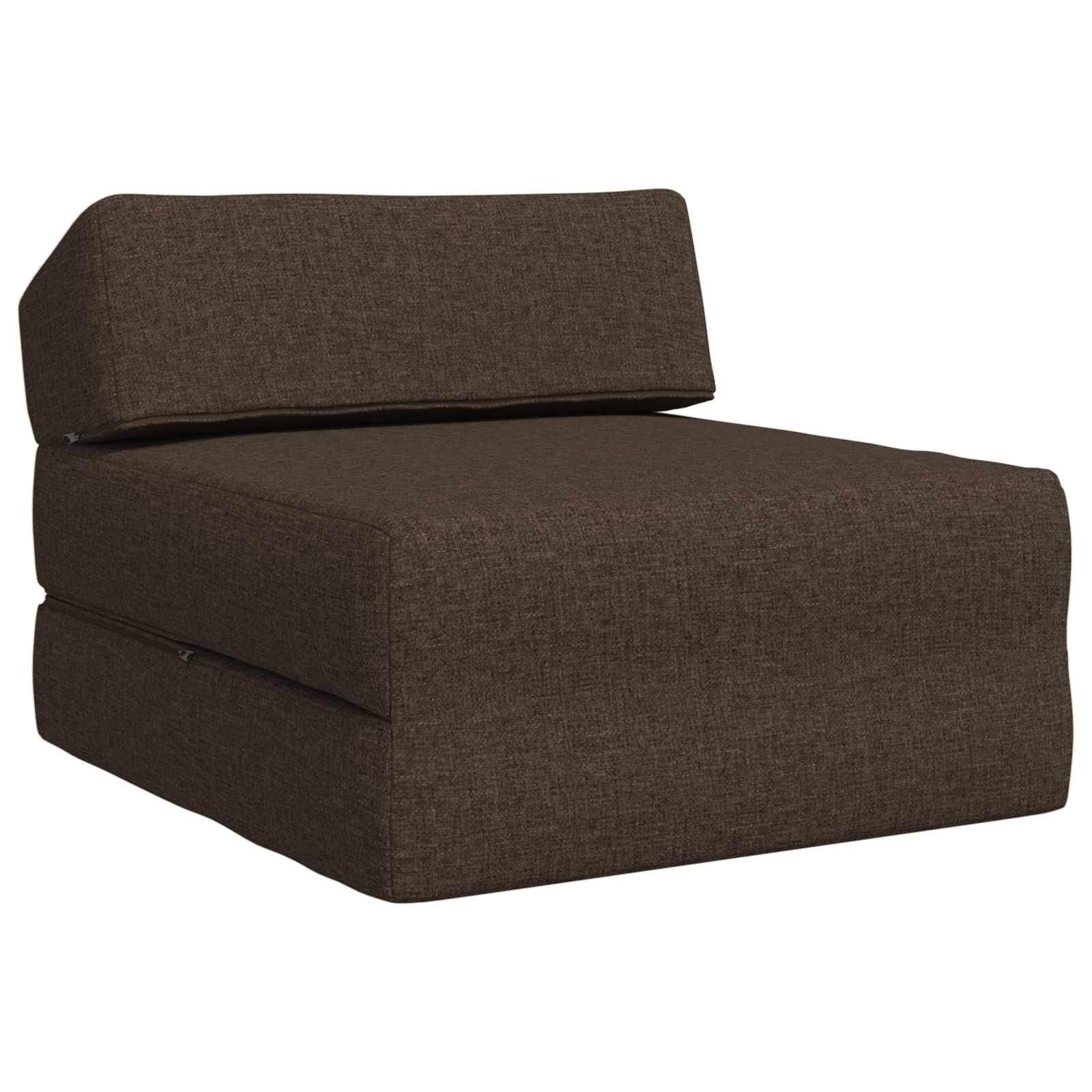 Skládací pohovka postel Taupe 60 x 70 x 41 cm Textil - obrázek 2