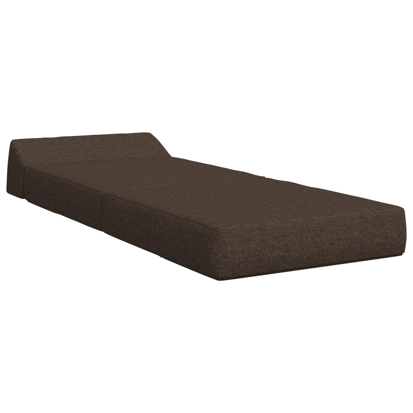 Skládací pohovka postel Taupe 60 x 70 x 41 cm Textil - obrázek 3