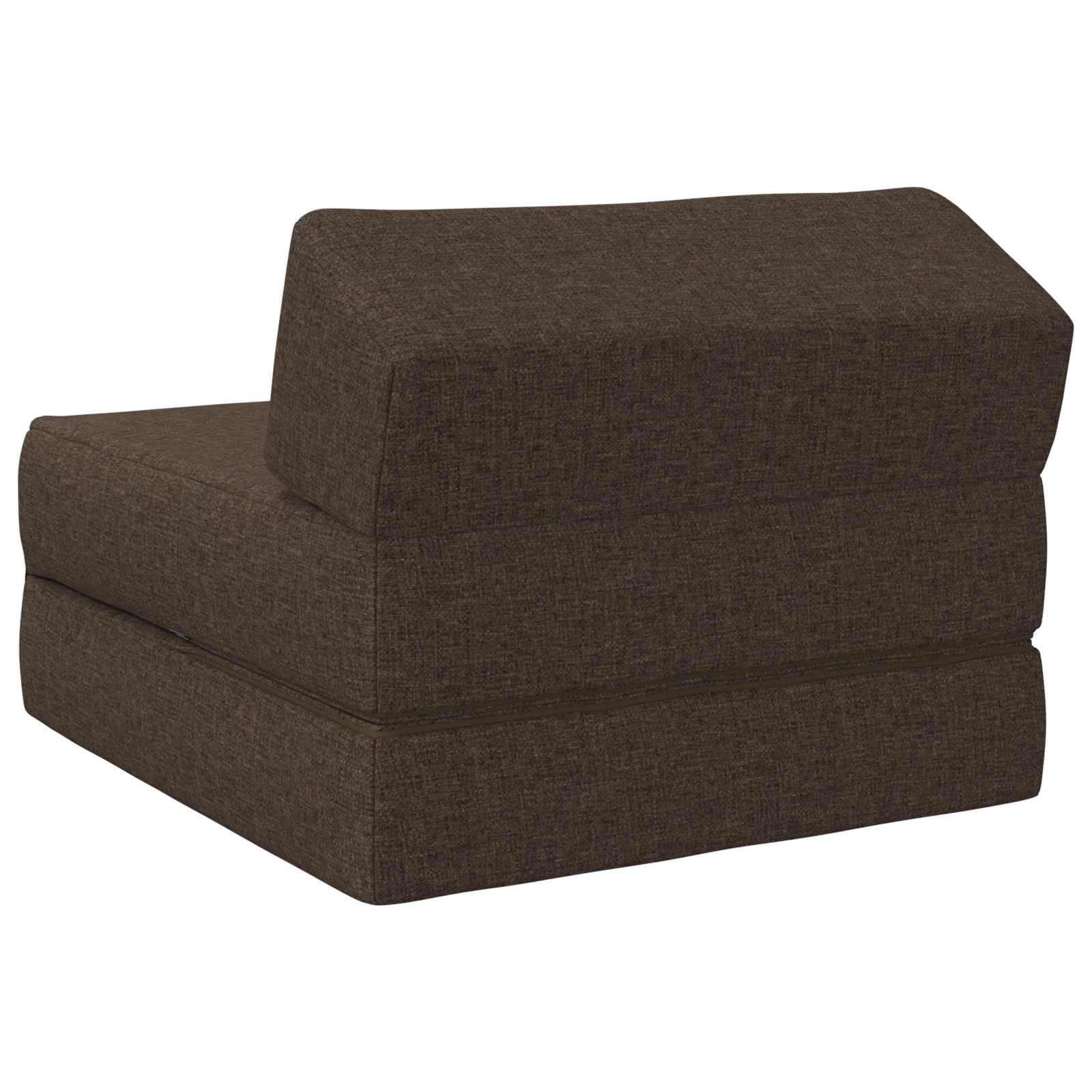 Skládací pohovka postel Taupe 60 x 70 x 41 cm Textil - obrázek 5