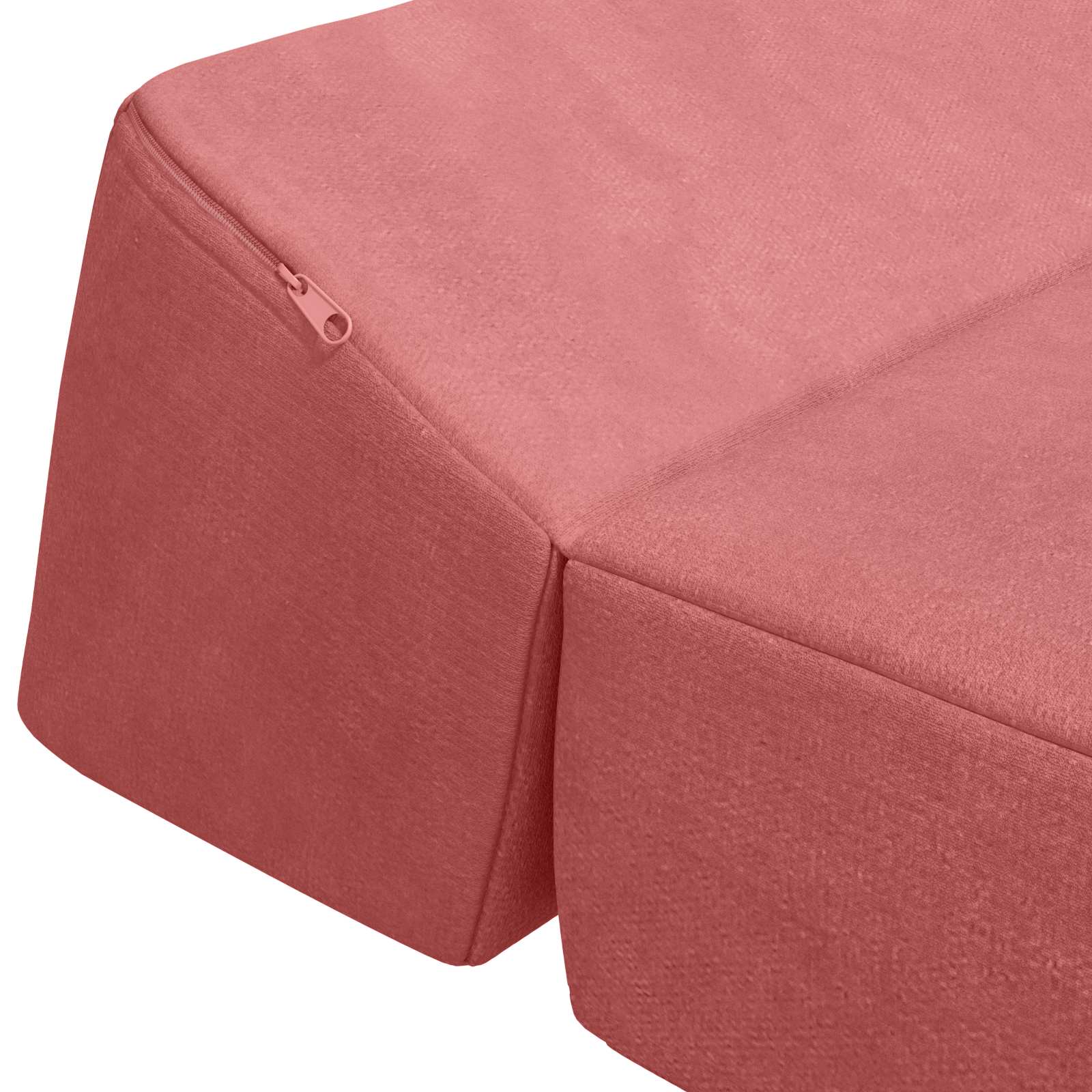 Skládací pohovka postel Růžová 60 x 70 x 41 cm Textil - obrázek 5
