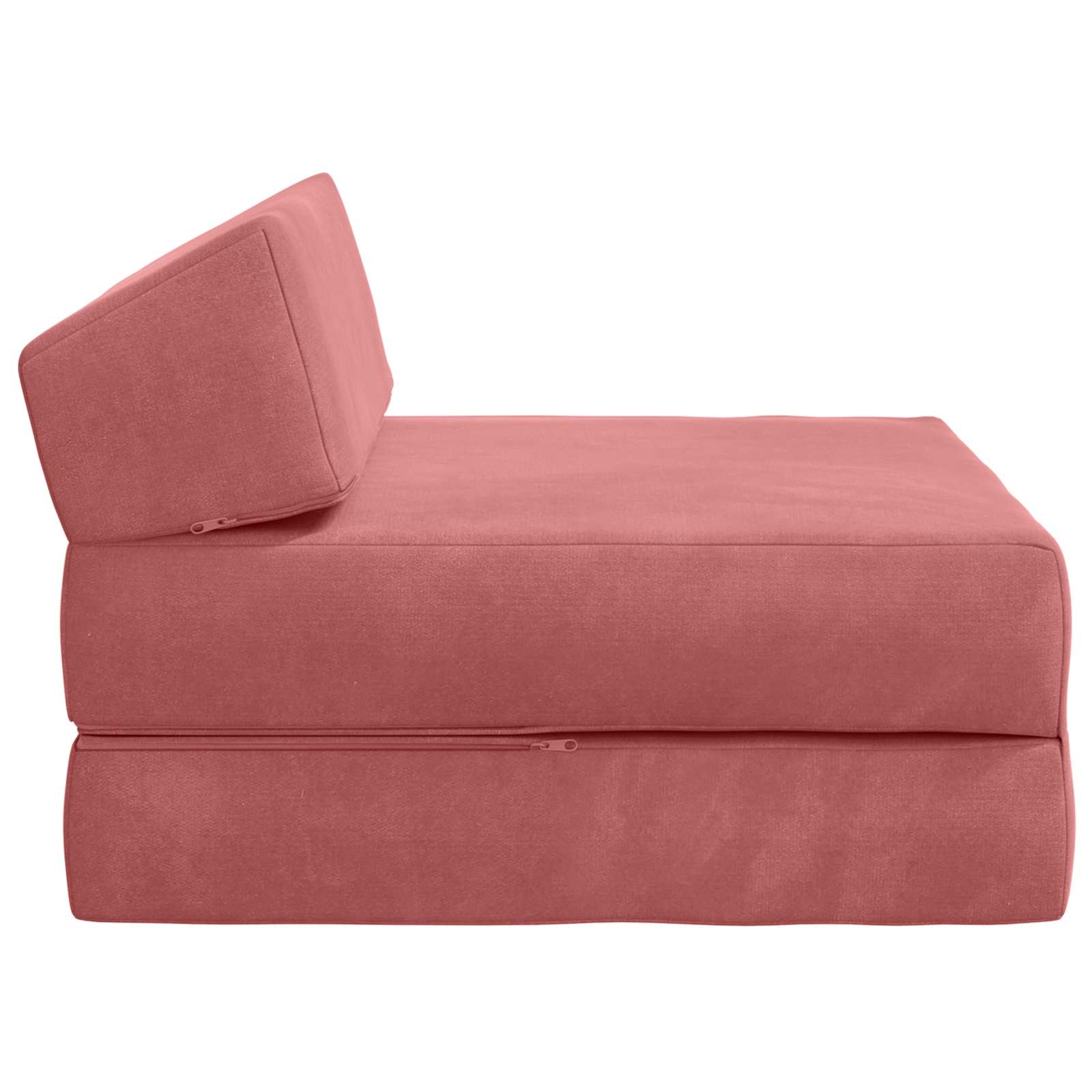 Skládací pohovka postel Růžová 60 x 70 x 41 cm Textil - obrázek 3