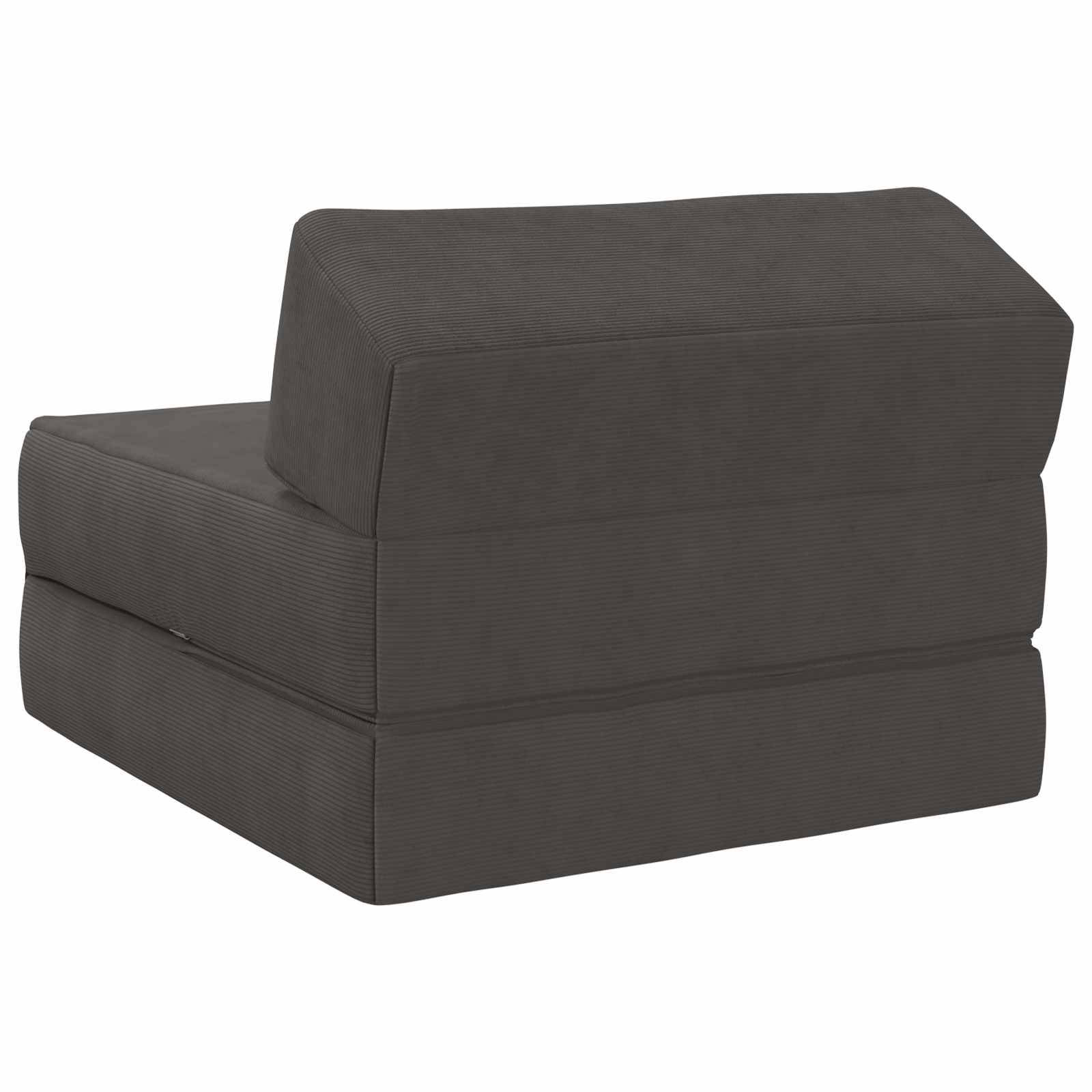 Skládací pohovka postel Tmavě šedá 60 x 70 x 41 cm Textil - obrázek 4