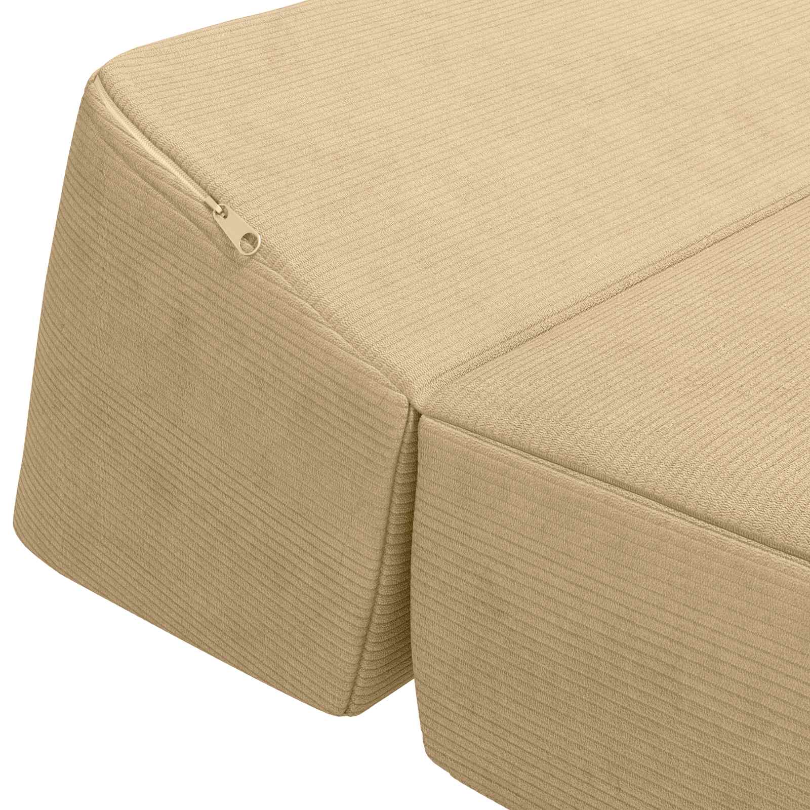 Skládací pohovka postel Zelenošedá 60 x 70 x 41 cm Textil - obrázek 6