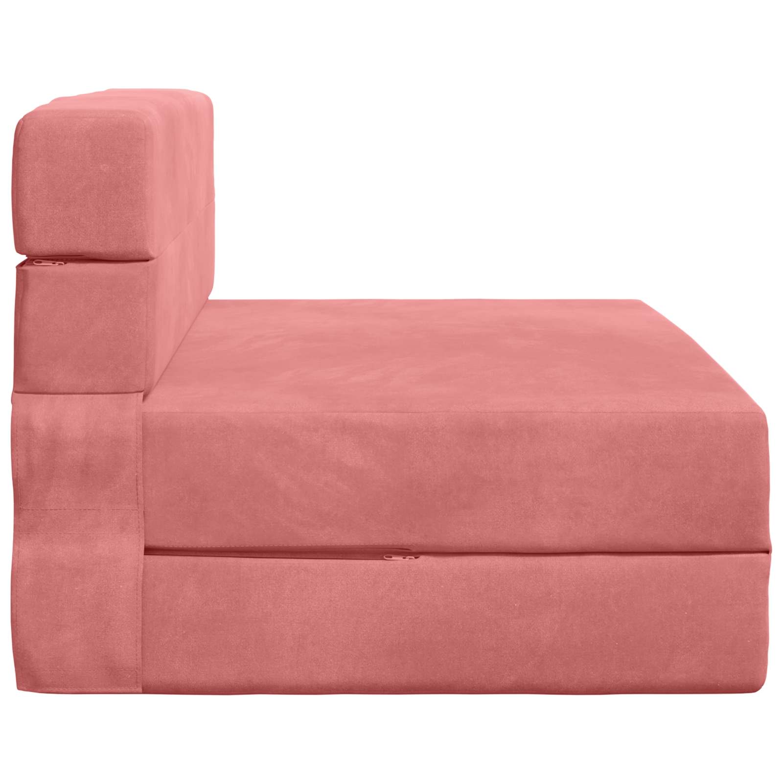 Zložljiva sedežna postelja Roza 190 x 70 x 15 cm Žamet - slika 3