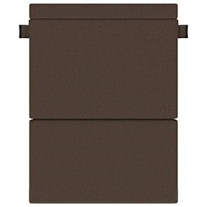 Skládací pohovka postel Taupe 152 x 86,5 x 60 cm Textil - obrázek 3