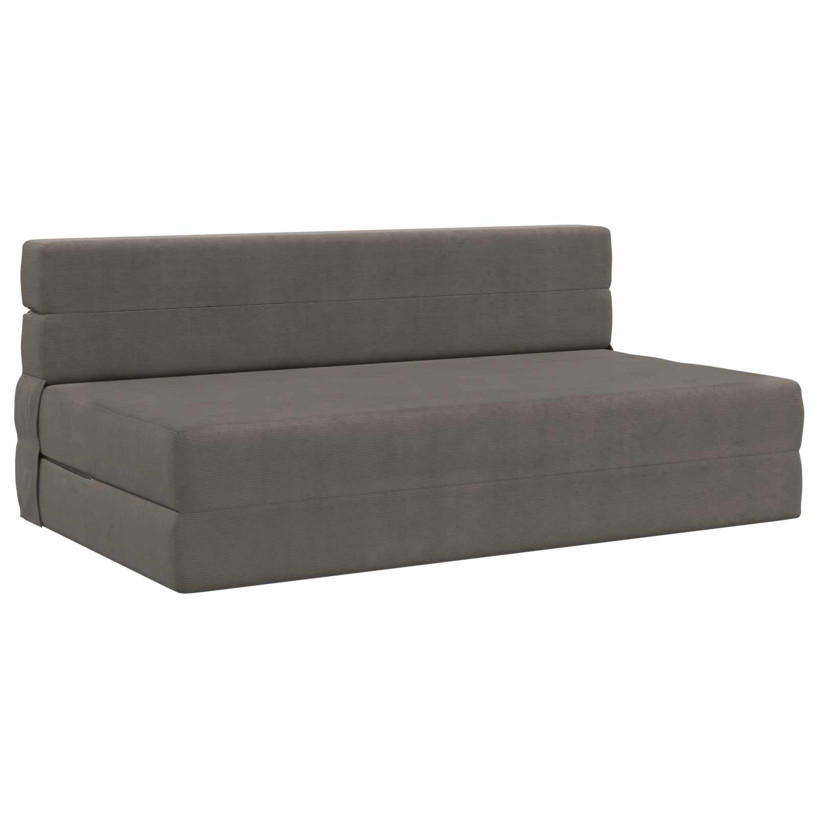 vidaXL Saltea pentru fotoliu pliabil Gri deschis 152 x 86,5 x 60 cm