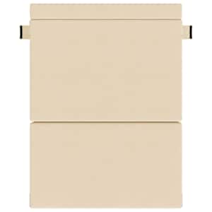 Skládací pohovka postel Krémová 152 x 86,5 x 60 cm Textil - obrázek 3