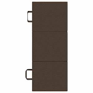 Skládací pohovka postel 75 x 63 x 45 cm Taupe - obrázek 6