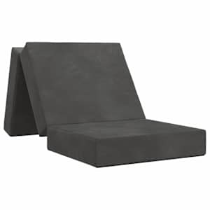 vidaXL Kokkupandav diivanvoodi 75 x 63 x 45 cm Tumehall