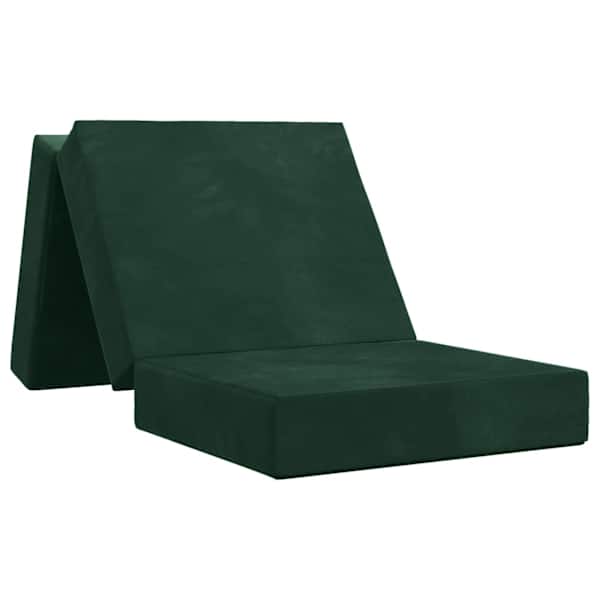 vidaXL Kokkupandav diivanvoodi 75 x 67 x 45 cm Tumeroheline