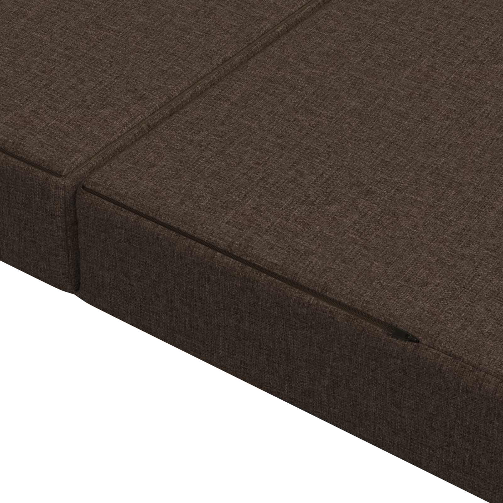 Skládací pohovka postel 80 x 67 x 45 cm Taupe - obrázek 7