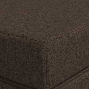 Skládací pohovka postel 80 x 67 x 45 cm Taupe - obrázek 6