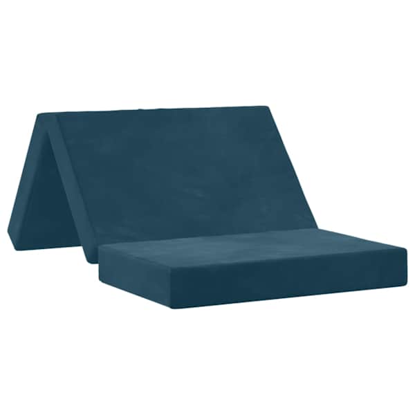 vidaXL Kokkupandav diivanvoodi 80 x 67 x 45 cm Sinine