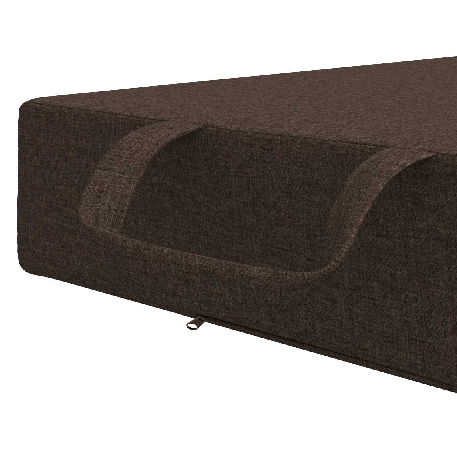 Skládací pohovka postel 90 x 67 x 45 cm Taupe - obrázek 6
