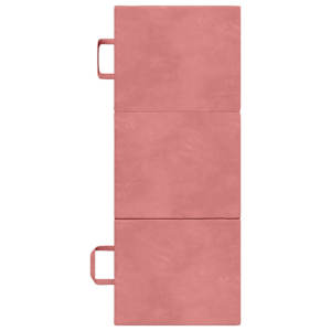 Skládací pohovka postel 90 x 67 x 45 cm Růžová - obrázek 6