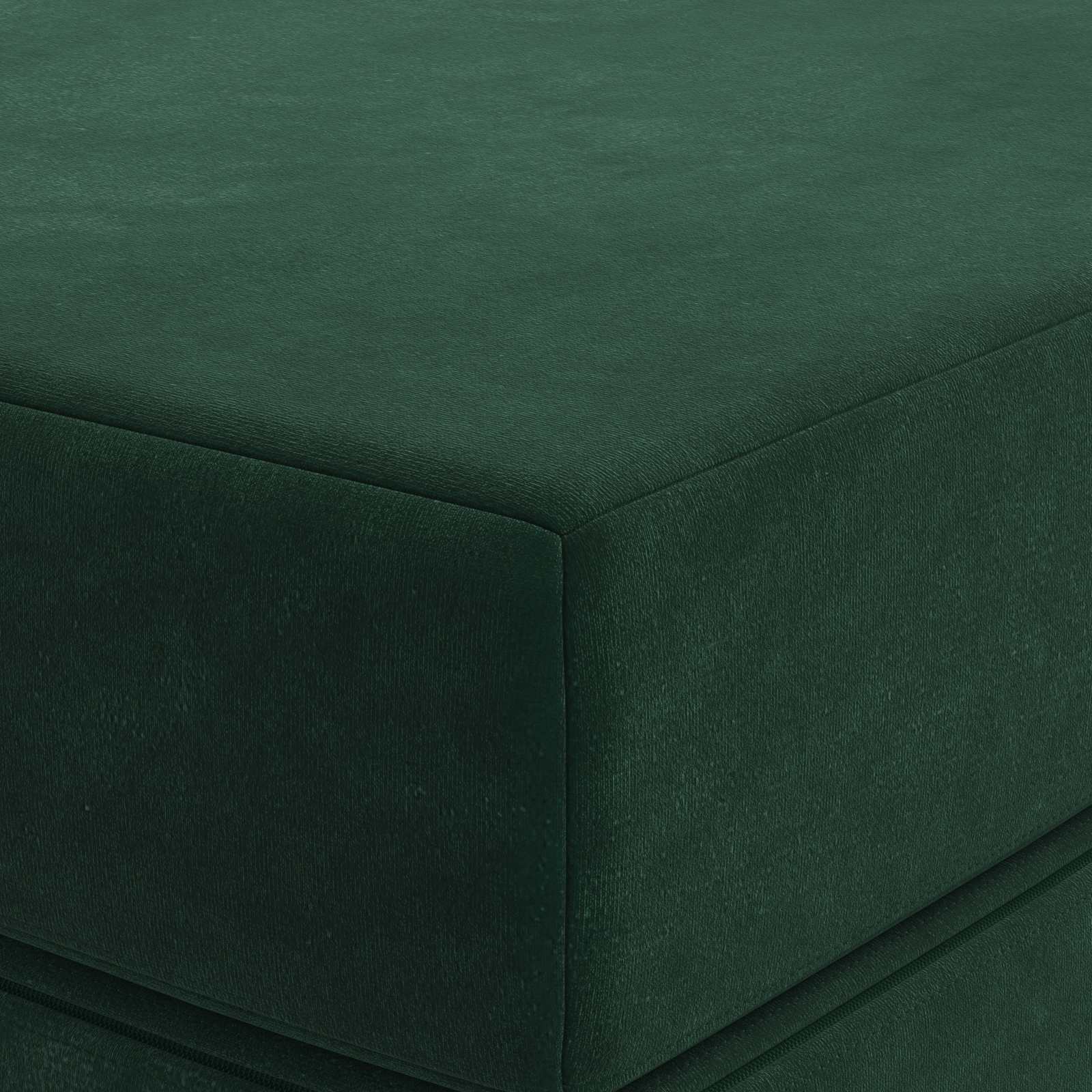 Skládací pohovka postel 100 x 67 x 45 cm Tmavě zelená - obrázek 6