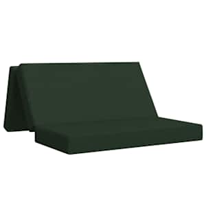 vidaXL Kokkupandav diivanvoodi 120 x 67 x 45 cm Tumeroheline